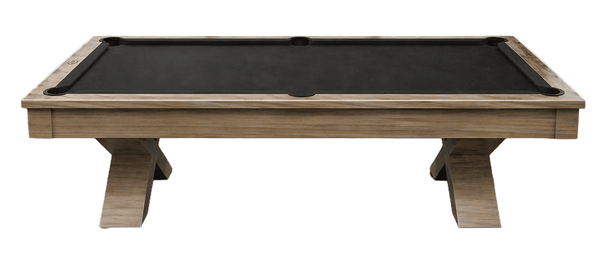 Pool table in a Vancouver game room