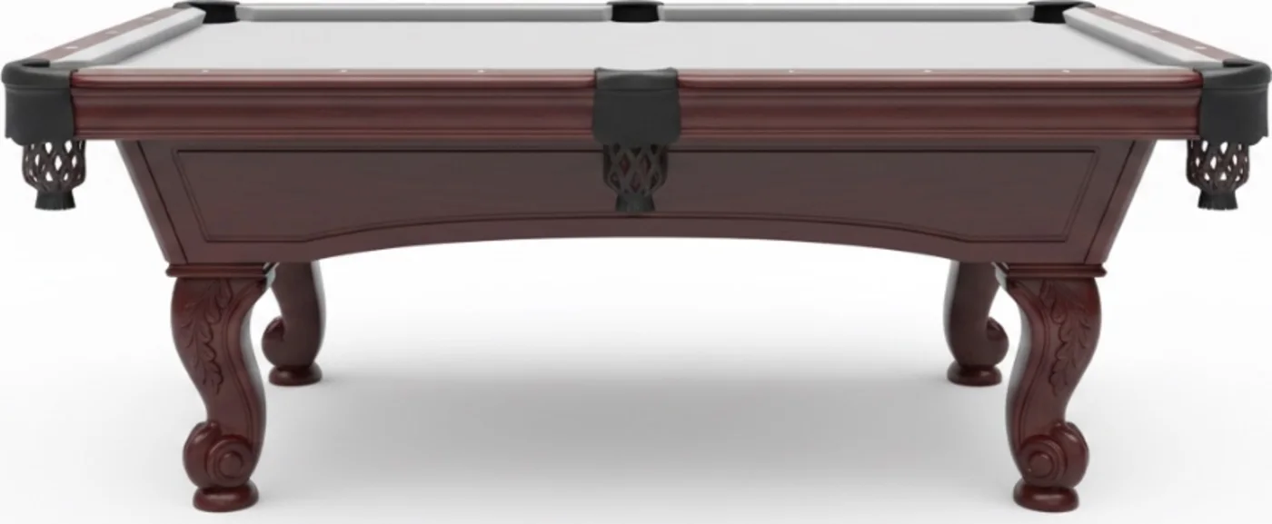 Used Billiard Table with Carved Details used pool table in Vancouver, view 1